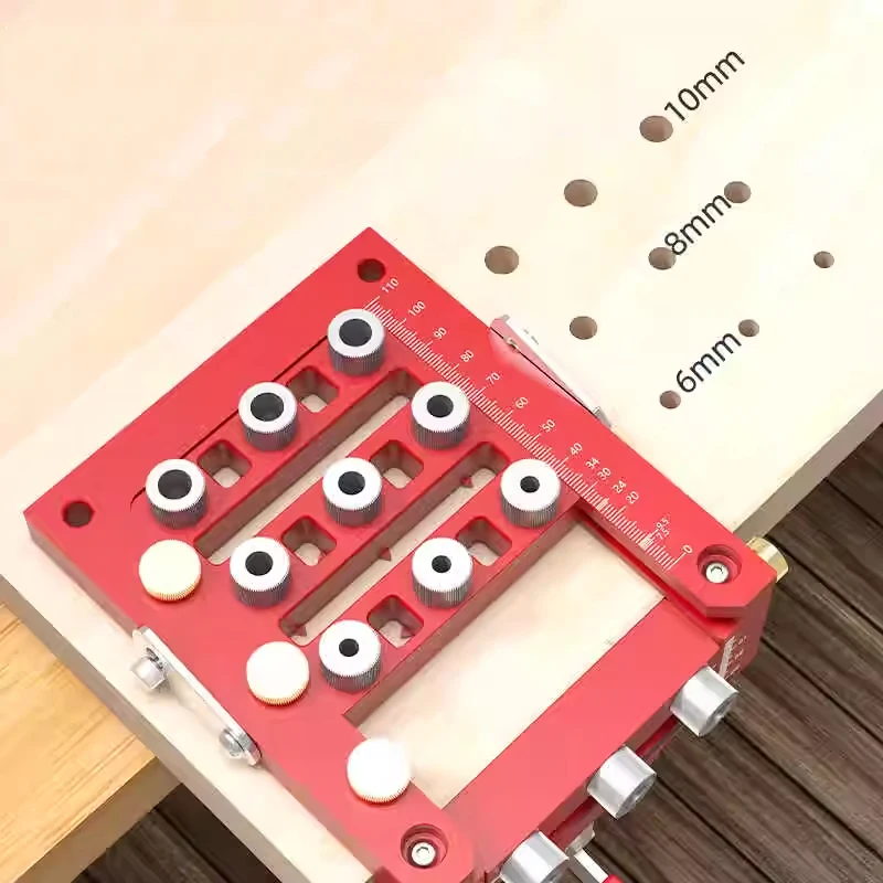 Woodworking three-in-one hinge positioning punch woodworking tools furniture punch locator punch tool