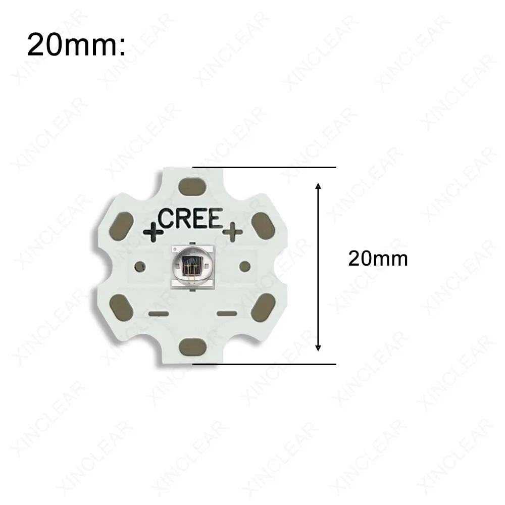 10pcs LED Lamp Beads Deep Infrared IR 850nm 940nm SMD3535 Ceramics Chip With PCB Plate For Security Monitoring Night Vision Scan