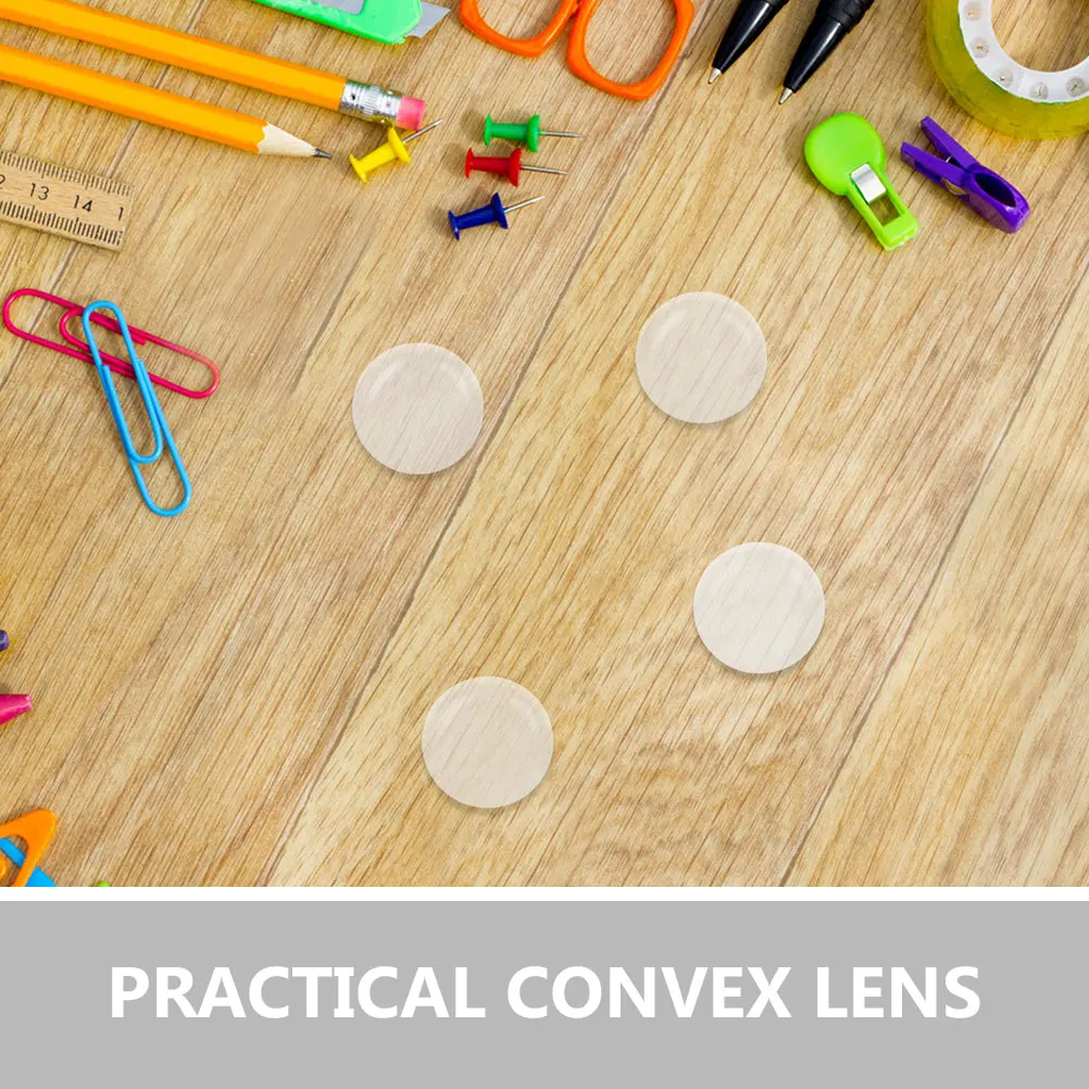 

Polished Convex Lens Biconvex Optics Science Experiment Acrylic Transparent Optical