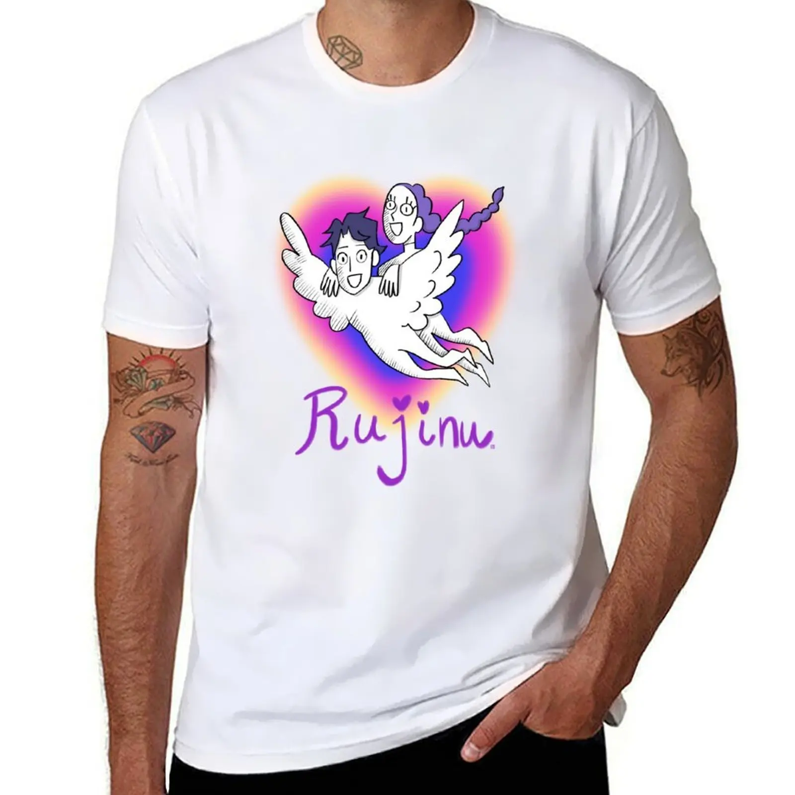 

Rujinu fan club! T-Shirt essential t shirt man t shirt cotton T-Shirt
