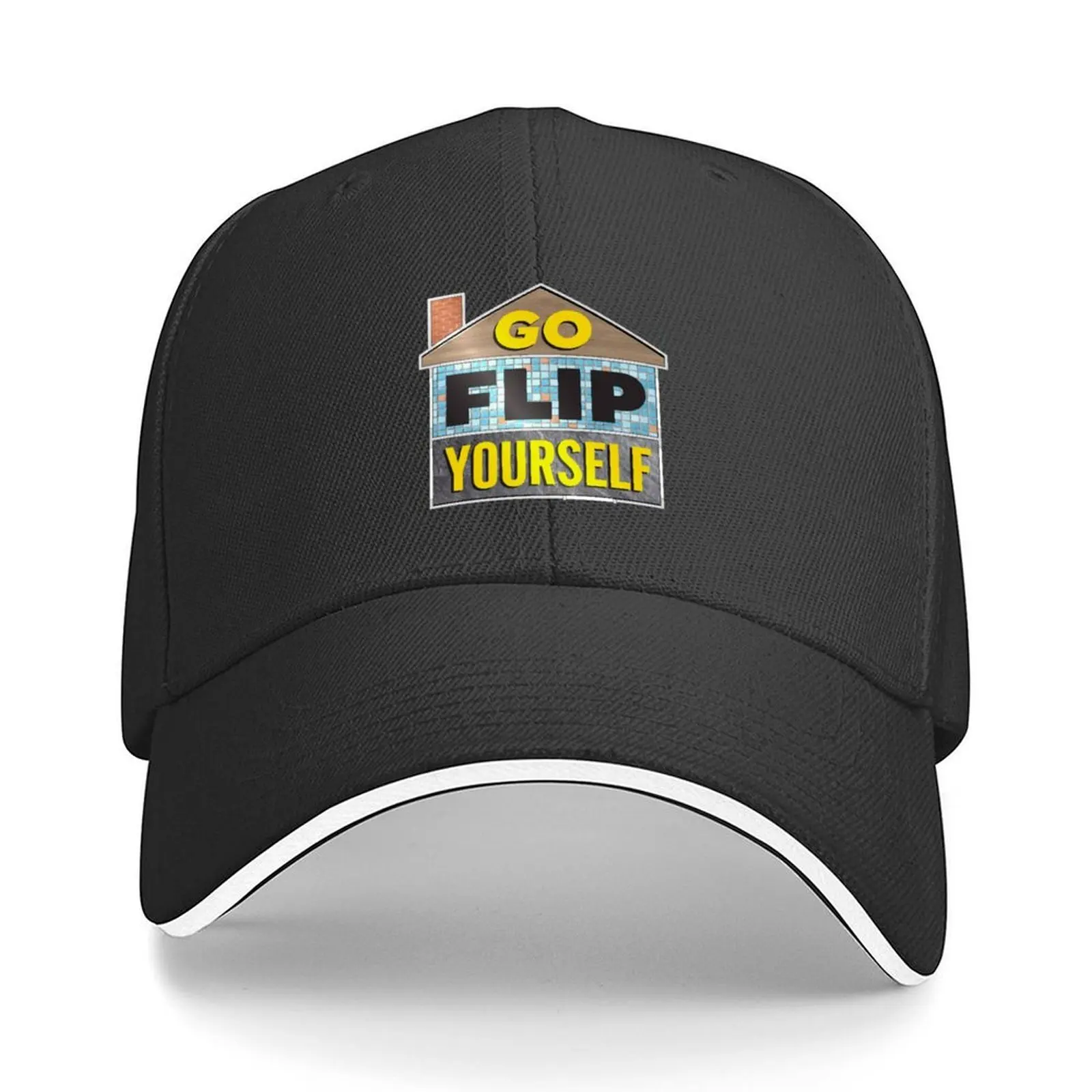 

Go Flip Yourself - Home Remodel Show Baseball Cap hats for men Gentleman Hat Winter hat Wild Ball Hat Women's Hats 2025 Men's