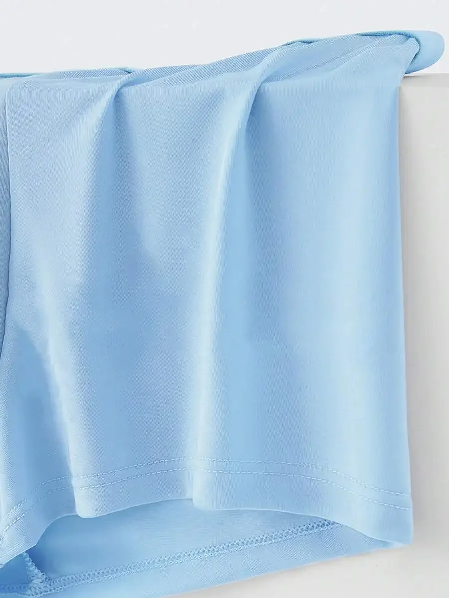 

6 Pcs Solid Color Breathable Mens Boxer Shorts