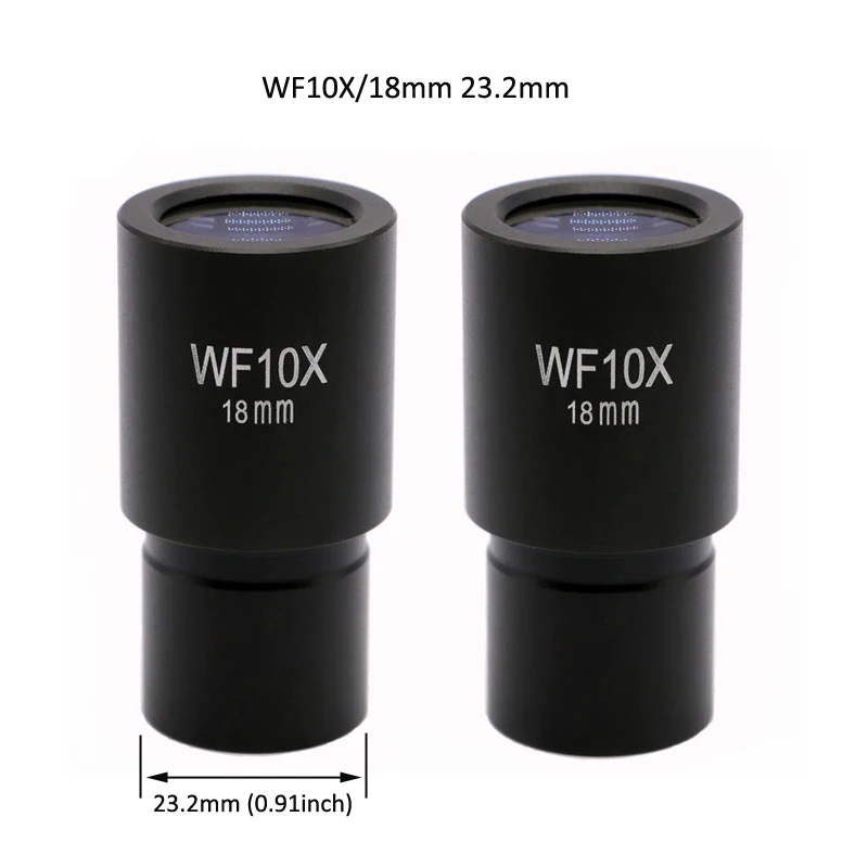 2 قطعة WF5X WF10X المجهر العدسة WF15X WF20X WF25X WF30X 23.2 مللي متر 30 مللي متر العدسات العينية لمجهر ستيريو بيولوجي