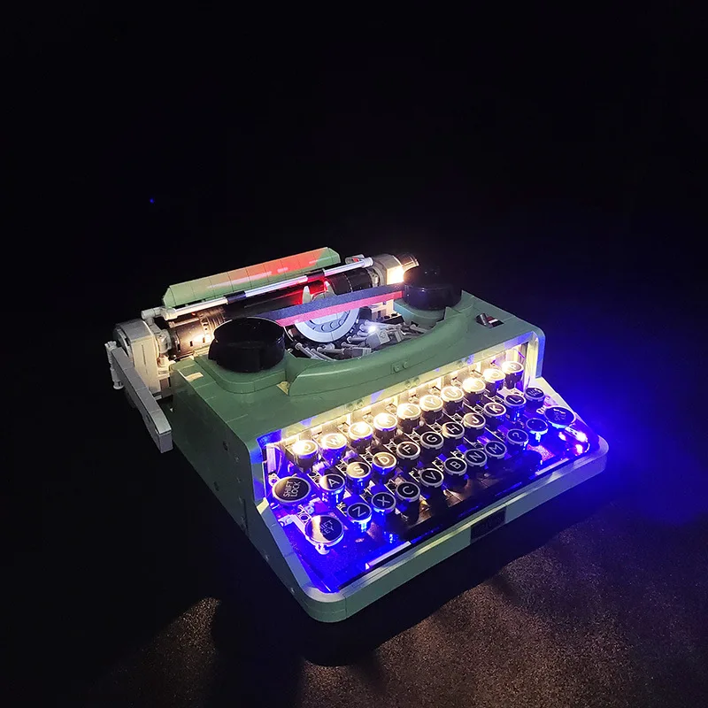 LED Kit For Lego 21327 Typewriter Building Blocks Accessories Toy Lamp(Only Lighting ,Without Blocks Model)