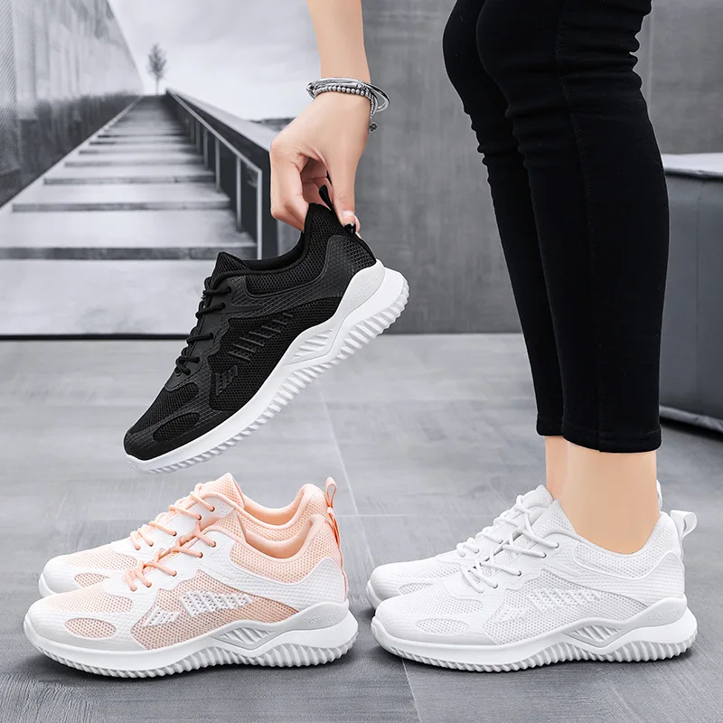 

2023 Hot sale Women Shoes Light weight Running Shoes For Women Sneakers Comfort AGable Sport Shoes AH63