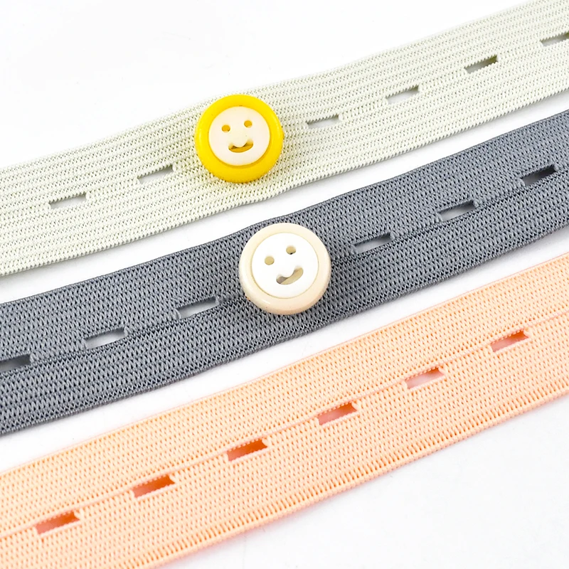 

Meetee 2-10M 18mm Sewing Elastic Band with Holes Clothes Belt Buckles Adjuster Rubber Bands Bra Strap Stretch Webbing Trimmings