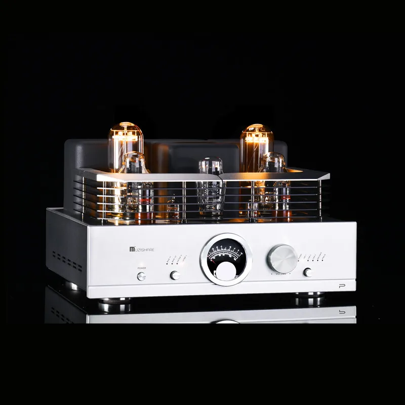 M-028 MUZISHARE R100 Amplifier 300B Push 845 211 805 Class A Fever Power Amplifier Integrated Balanced Phono Amplifier 50W+50W