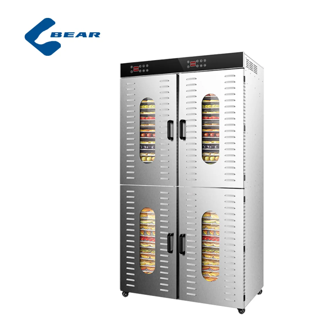 Commercial Industrial Stainless Steel Sale Meat Drying Dried Fruit and Vegetable Dryer Food Dehydrator Machine