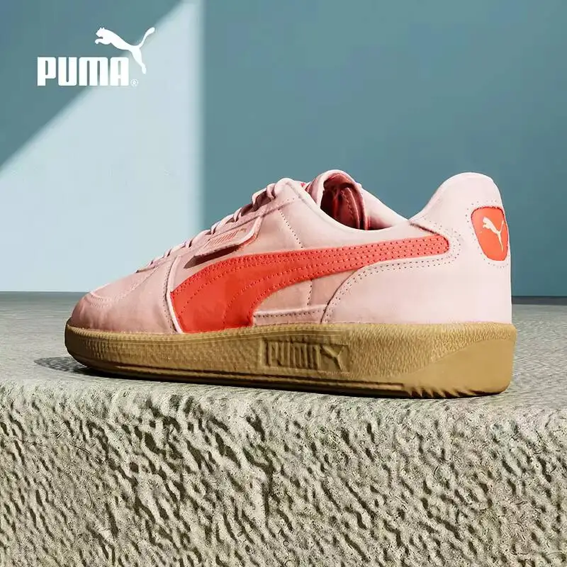 PUMA brand summer men's and women's shoes - PALERMO casual sports shoes, slip-on style, T-shaped shoes 396463-87 sport