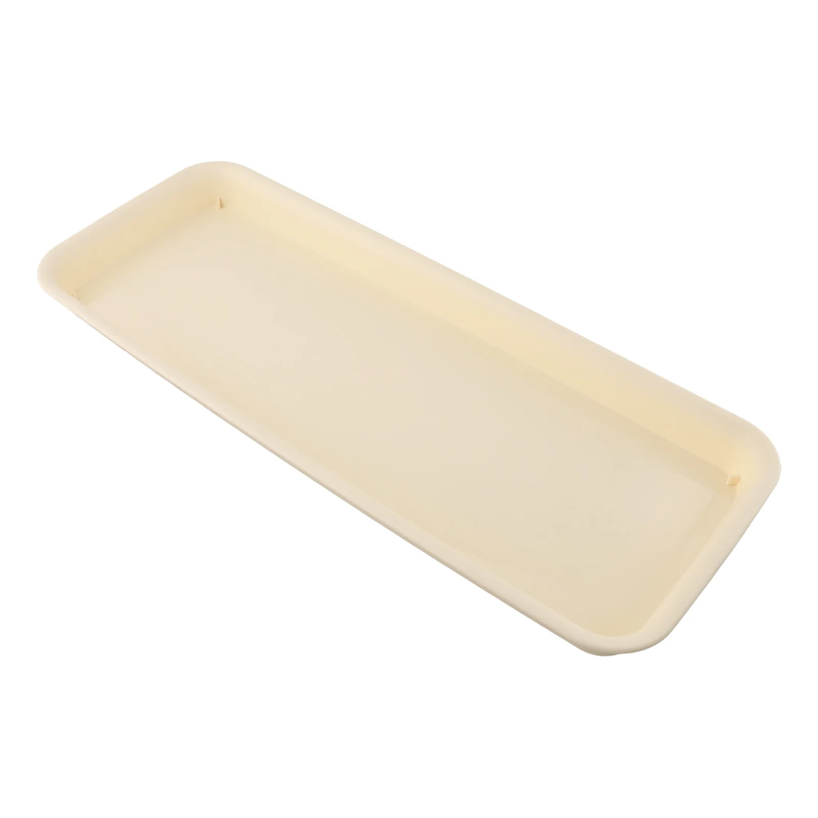 Rectangle Resin Plant Saucer Water Collector Tray for Indoor and Outdoor Plants Prevents Soil and Water Damage to Floors