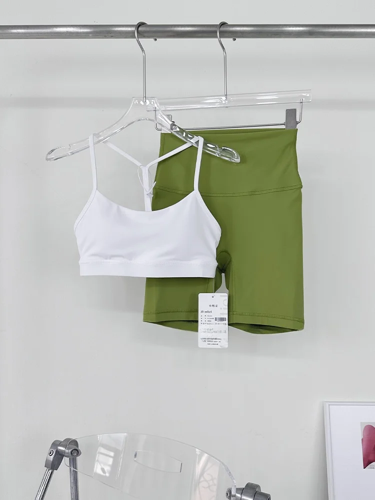 Cintura alta quatro quartos yoga orts calças de fitn de corrida feminina calças de camada de base fina para ciclismo e outros esportes