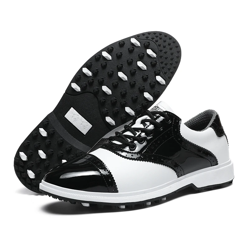 

Luxury Men Golf Sneakers Comfortable Golfing Footwears Lightweight Male Golfers Shoes Non Slip