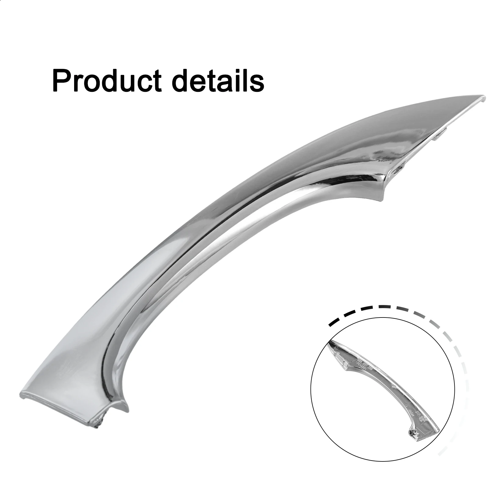 Door Handle Trim For Cover for For Q5 For 8R SFor Q5 2010-2017 OEM-Compatible Replacement Matching Original Mounting Points