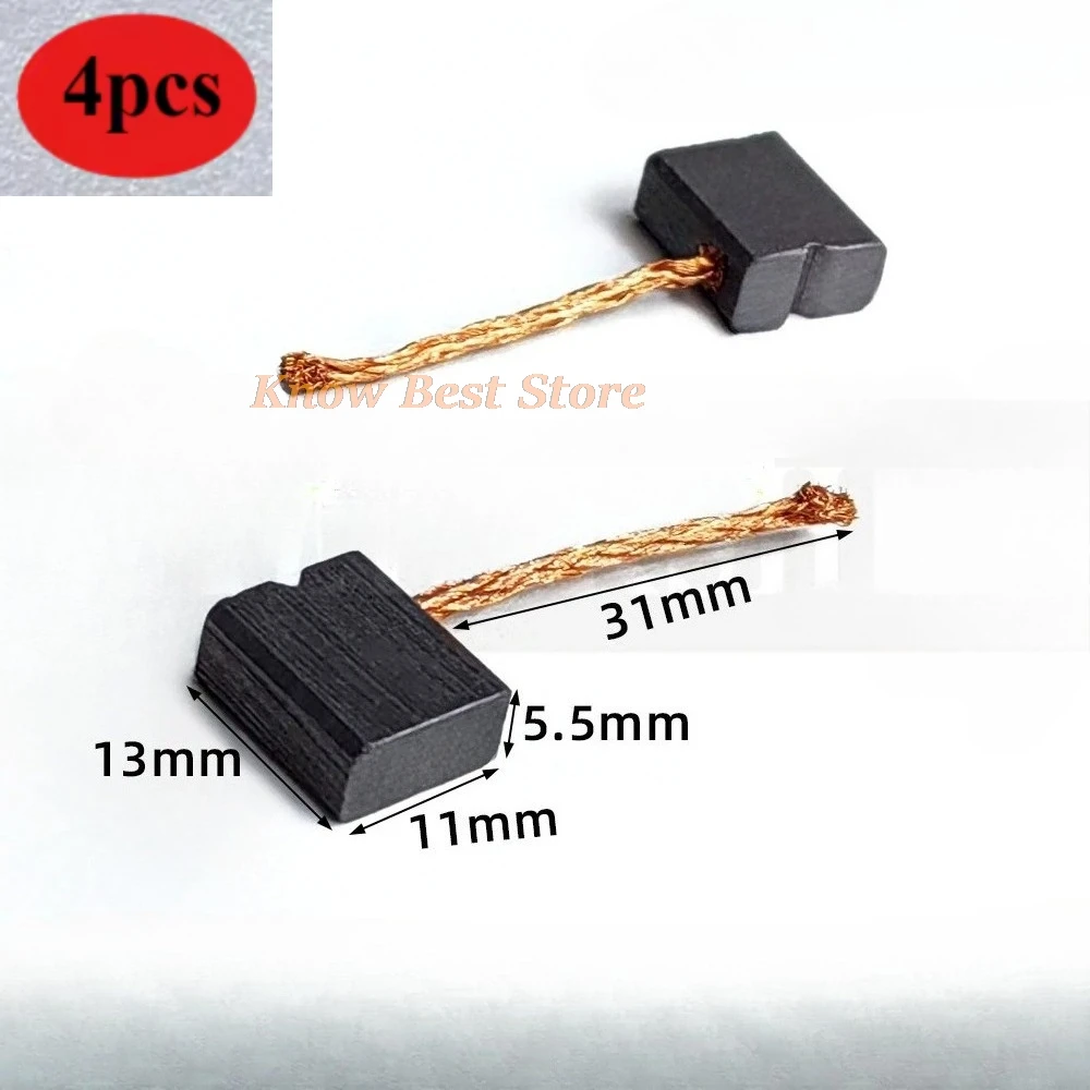 5.5x11x13mm  Carbon Brush Fit for Toyota Levin Corolla Dual Engine Brake ABS Pump Accumulator