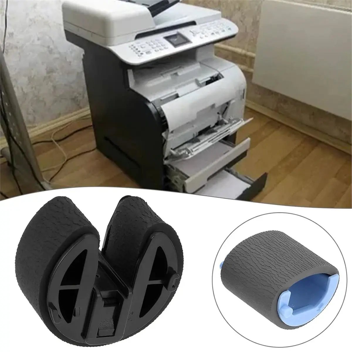 4PCS Paper Feed Roller Set for CM2320fxi CM2320n CM2320nf CP2025 CP2025dn CP2025n CP2025x Printers