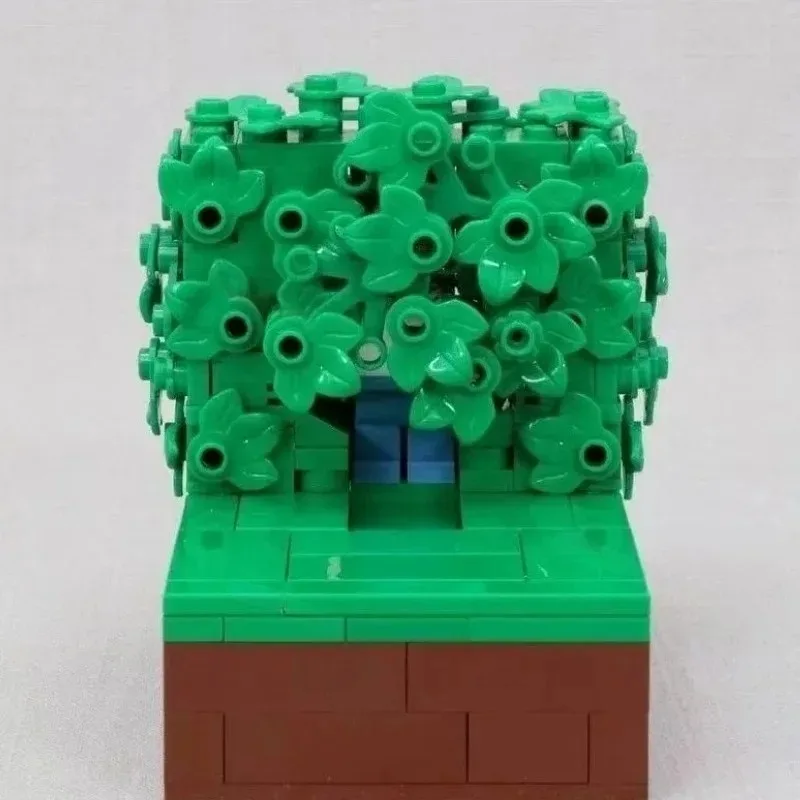 MOC Building Block Homer Backing Into the Bushes Technology Bricks Birthday Christmas Holiday DIY Gifts Adults Toys