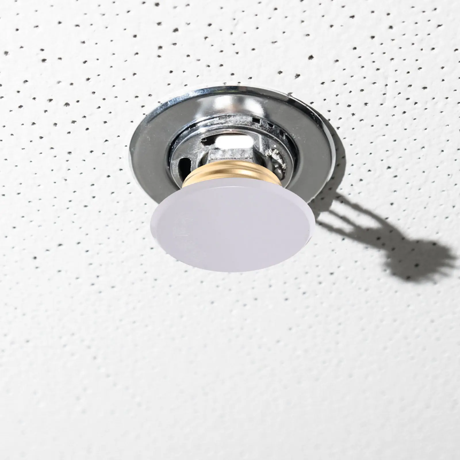 Wall-Mounted Concealed Fire Sprinkler Cover Plate Sprinkler Head Protector Ceiling Decorative Pipe Flange Replacement