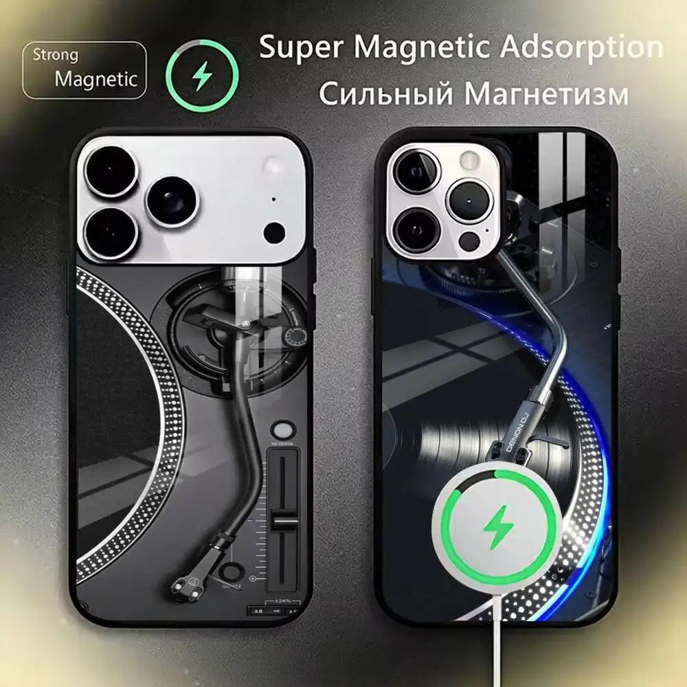 

Luxury Gradient Colorful Design Phone Case For iPhone17,16,15,14,13,12,11 Plus,Pro Magnetic with Magsafe Wireless Charging