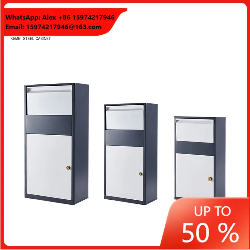 Family Express Cabinet Private Home Anti-Theft Parcel Box Outdoor Receipt Locker Large Wall-Mounted Delivery Box Post