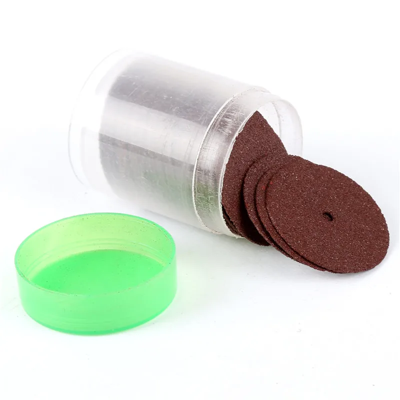 36pcs/set Dremel accessories 24mm Abrasive Disc Cutting Discs Reinforced Cut Off Grinding Wheels Rotary Blade Cuttters Tools