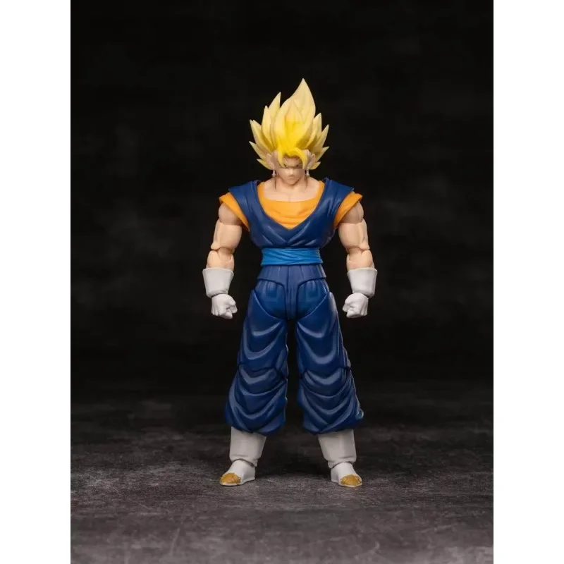 MP Studio Vegito Dragon Ball Z SHF Super‑Saiyan Vegito MP01A/MP01B「Oni‑Masked Nightwalker」1/12 Action Figures Toys Collection
