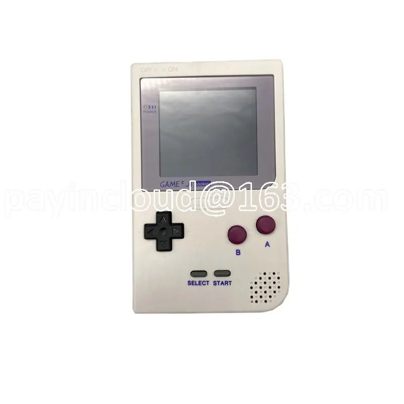 Professionally Refurbished, Suitable for Game Boy Pocket Original GBP with New Case and 2.6-Inch High-Brightness Lcd