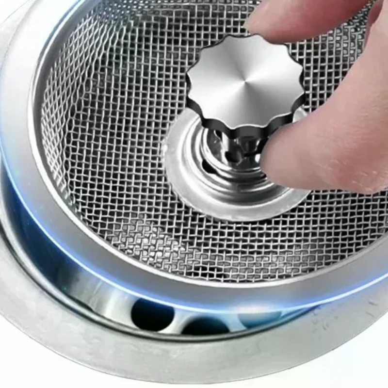 

Kit Stainless Steel chen Sink FiLter Mesh Sink Sewer Strainers Bathroom FLoor Drains Catcher Waste Drain HoLe FiLter