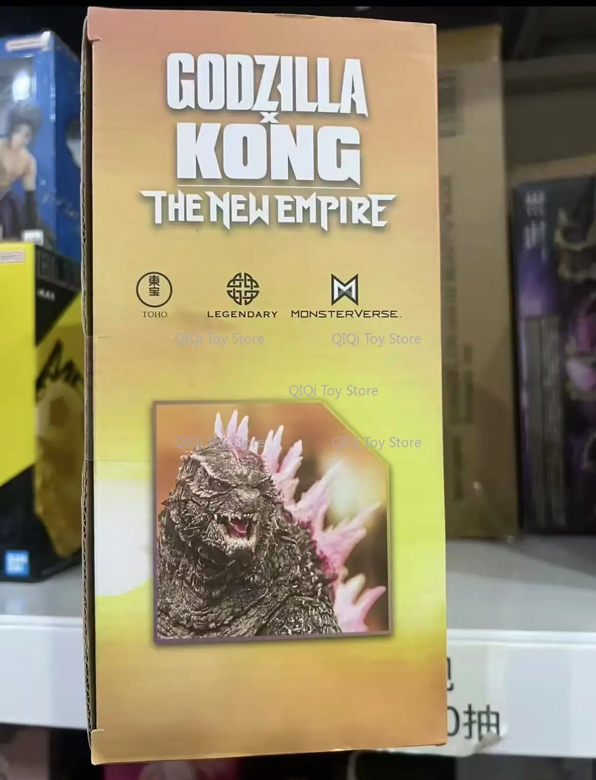 

in stock Godzilla vs. King Kong Empire Rises 2 Pink Back Godzilla Movable Model Hand Model