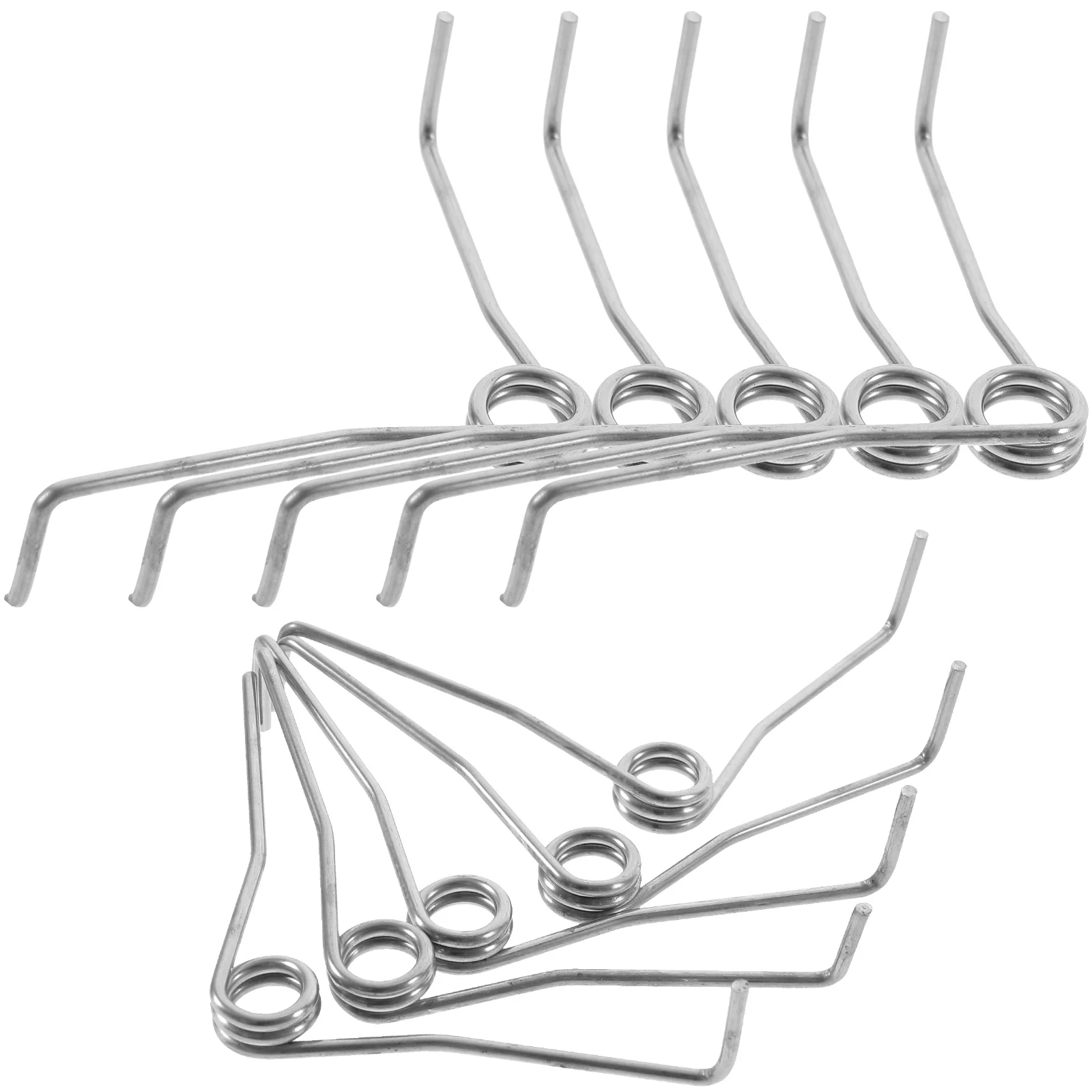 

10pcs V-shape Springs Stainless Steel Pruning Shears Branch Trimmer Gardening Tool Replacement Parts Easy to Install Compact