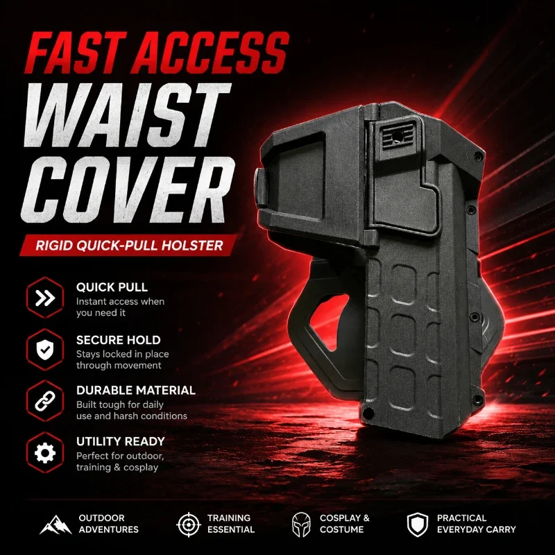 Daily Outdoor Belt Loop Carry Enclosure For G19 1911 G17 For Portable Light Equipment