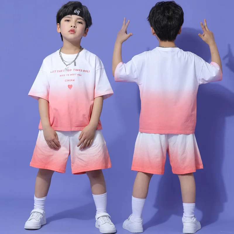 

Primary school sports costumes Children's cheerleading performance costumes Children's hip-hop trendy clothing Chorus clothing