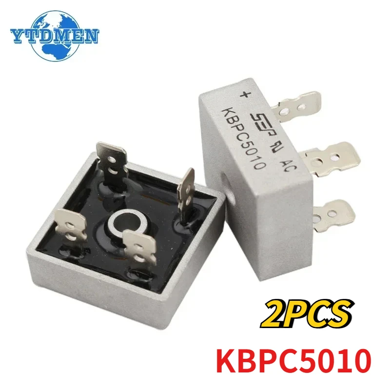 2PCS KBPC5010 Diode…