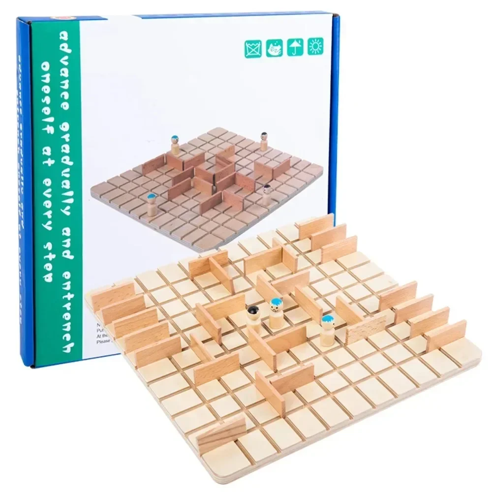 

Children Board Game Puzzle Toys Two-person Parent-Child Interaction Game Chase And Battle Game For Kids Brain Training Gifts