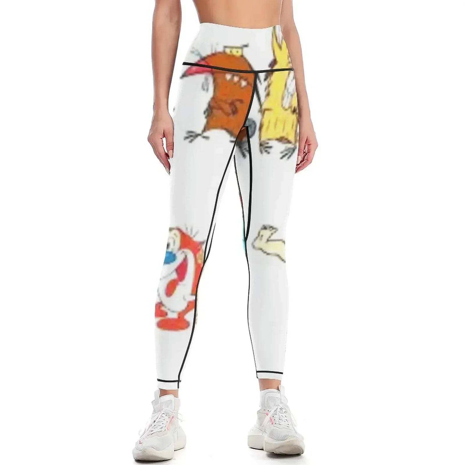 

Copy of Classic Nicktoons Hanging On Stoop Leggings gym wear Fitness's gym clothes gym womans Womens Leggings
