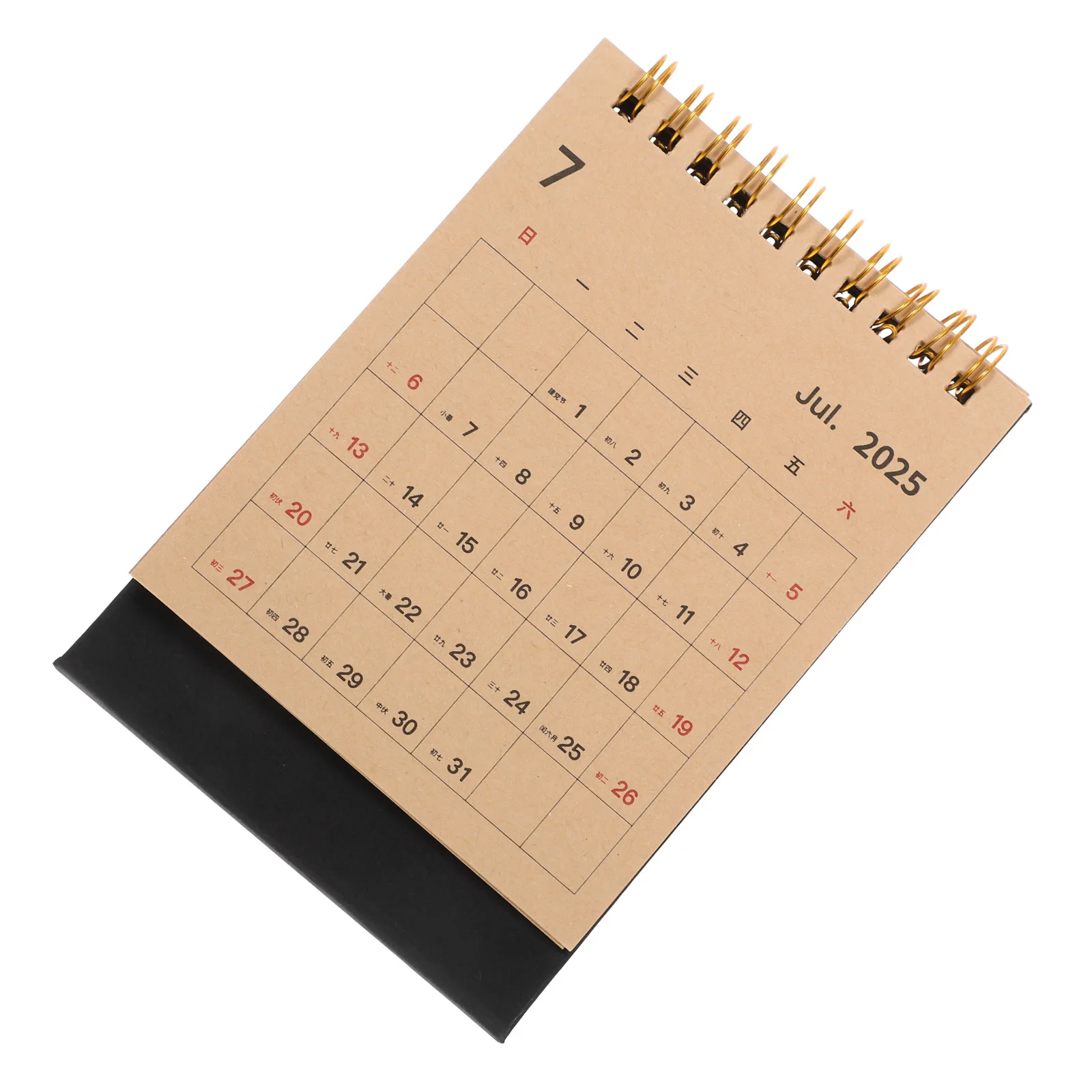 

Minimalist 2025 Desk Calendar Flip Style Compact Monthly Planner with Note Space for Daily Scheduling Home Office School