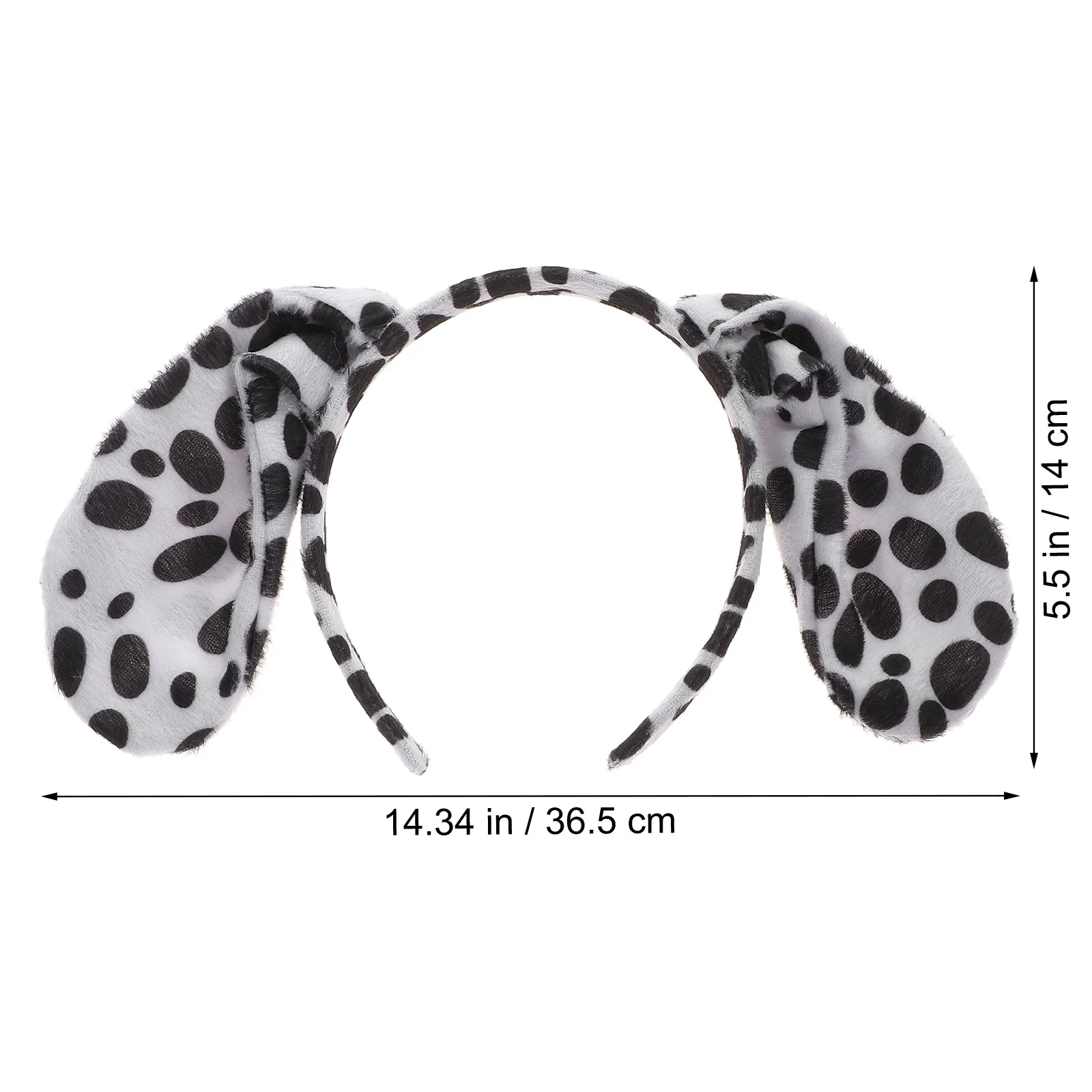 2 set 2 sets hoofdtooi kostuumset Spot Animal kostuumset Hondontwerp Rekwisieten Hoogwaardig materiaal Comfortabel