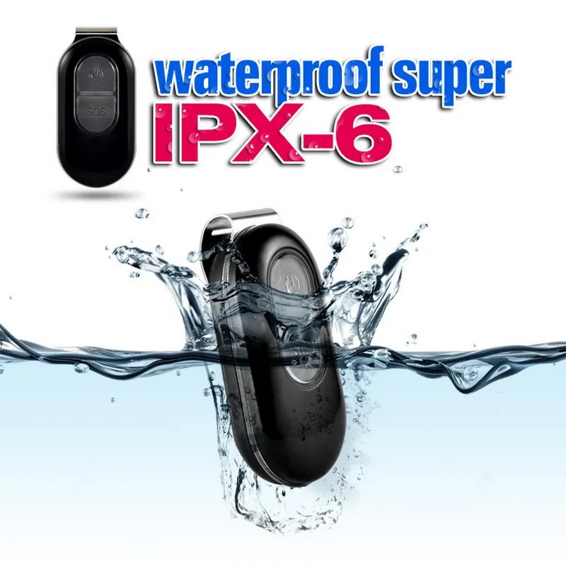 1Pcs 7.7×3.7×2.3cm LK106 Waterproof Mini GPS Tracker Quad Band GSM GPRS Car Pet Tracking Device