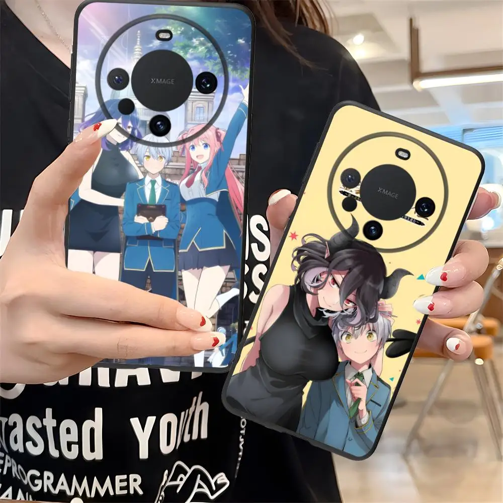 Kinsou Vermeil funda de teléfono móvil para Huawei Mate 60 50 40 30 20 10 Pro Plus Lite E 5G Color funda protectora bonita para teléfonos móviles