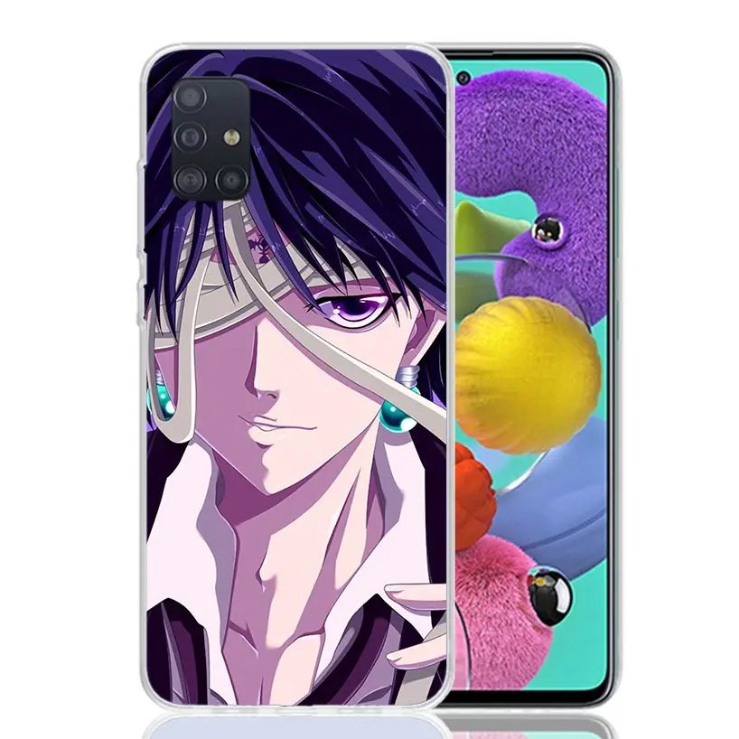 Huner X-Hunters Chrollo Shizuku Phone Case For Samsung Galaxy A50S A30S A51 A41 A31 A21S A11 A01 A71 A70 A40 A20E A10S A6 A7 A8