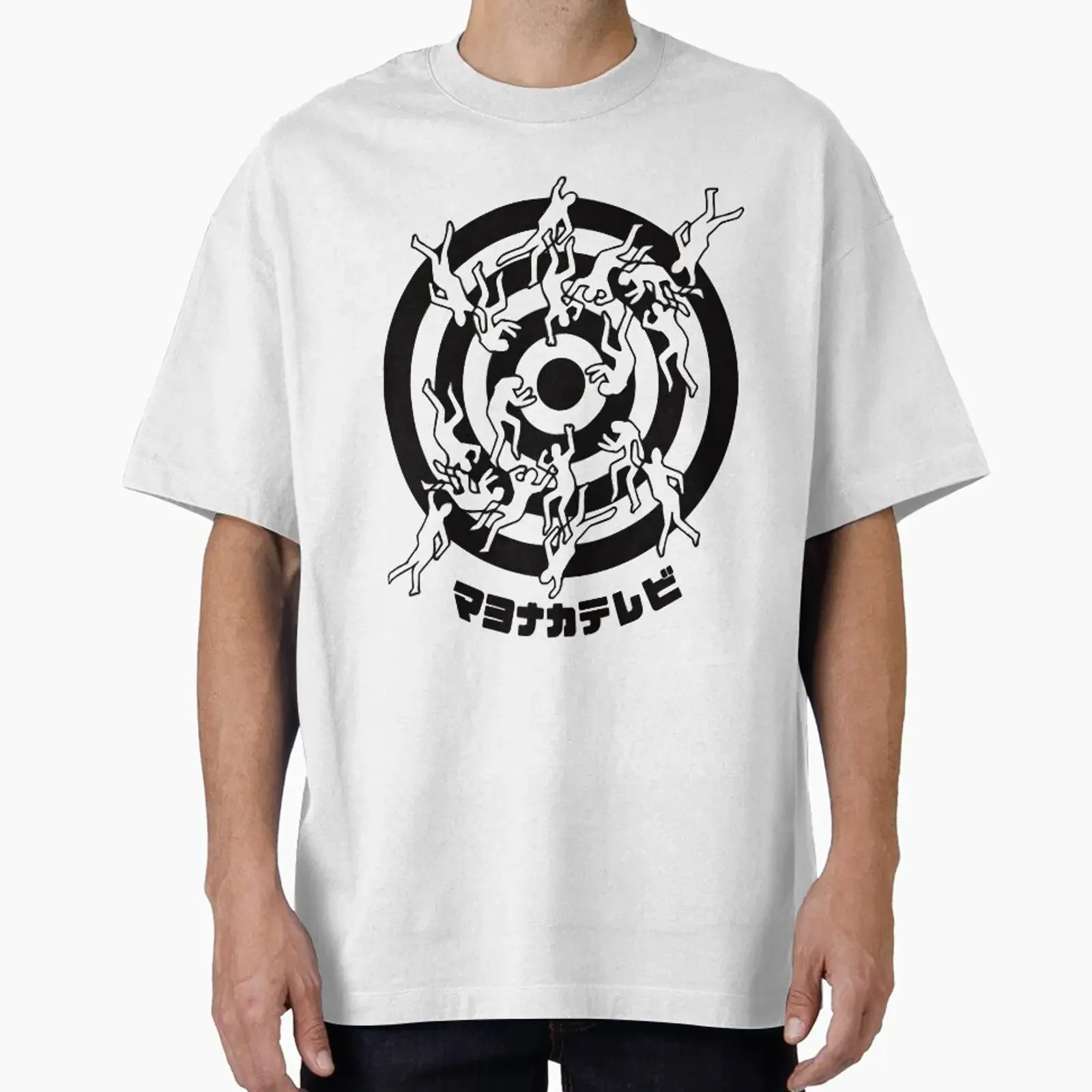 Midnight Channel Chalk Outline designed and sold by Asherlogann vintage Washed streetwear Versatile graphic Stylish Unisex Soft