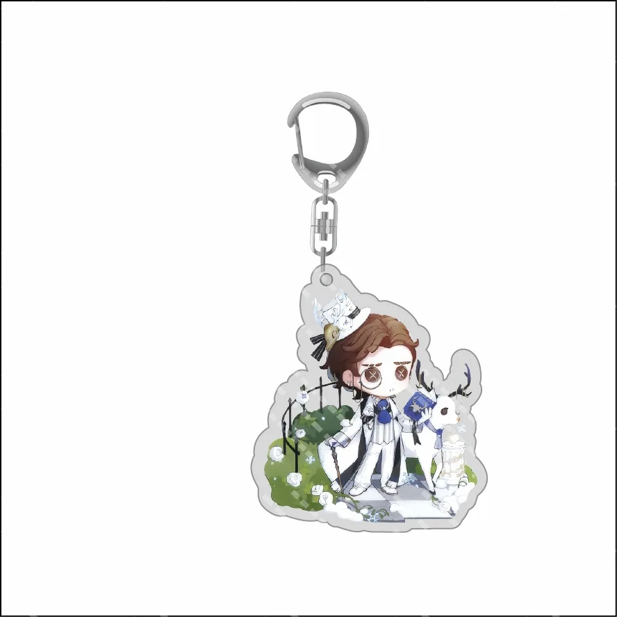 Identity Ⅴ Anime Figures Orpheus Memory Tracy Reznik Cosplay Q Version Acrylic Keychains Cute Decor Pendant Fans Xmas Gift