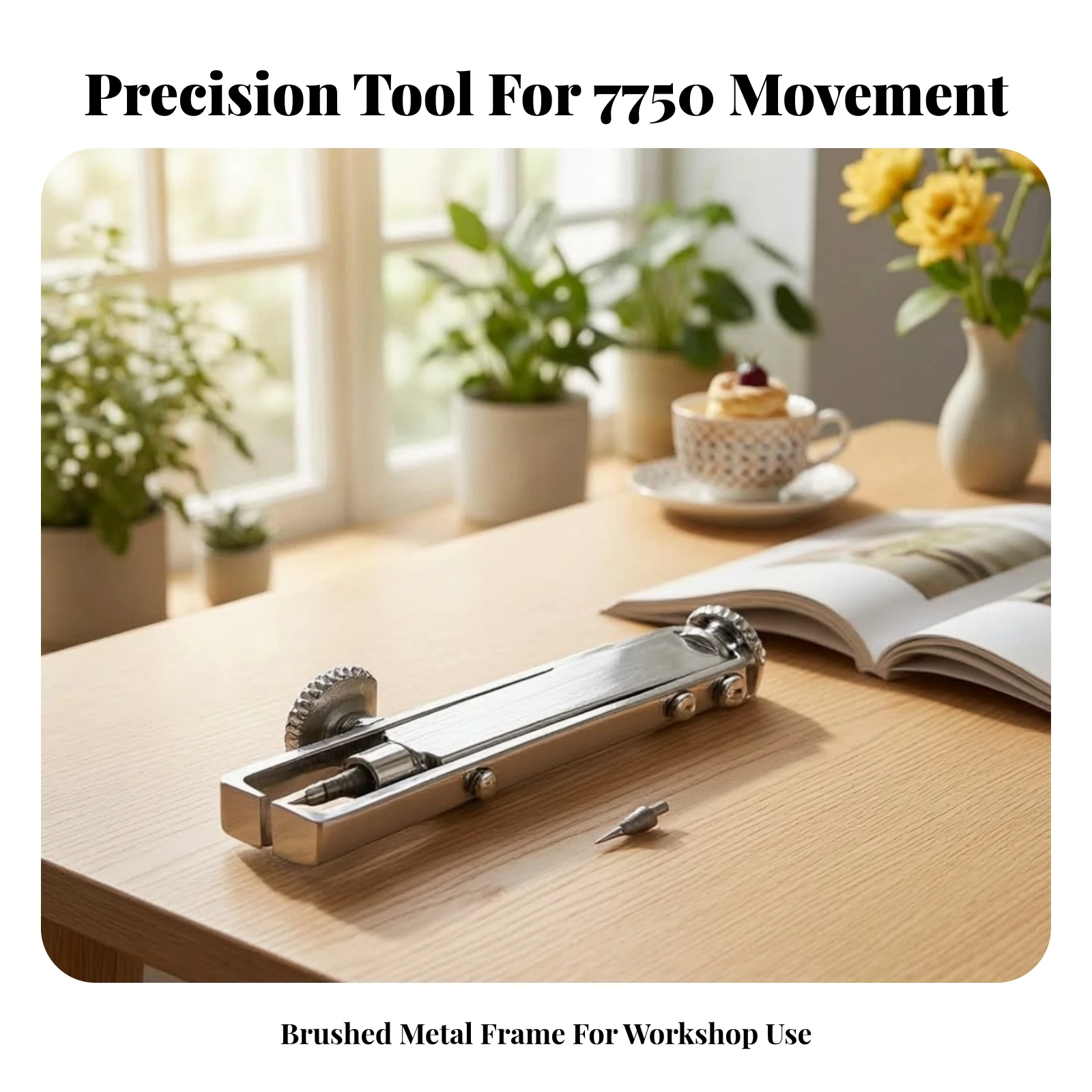 Watch Hand Removal Tool Scratch-Protecting Watch Hand Puller Safeguarding Compact for Watchmakers, Movement Servicing