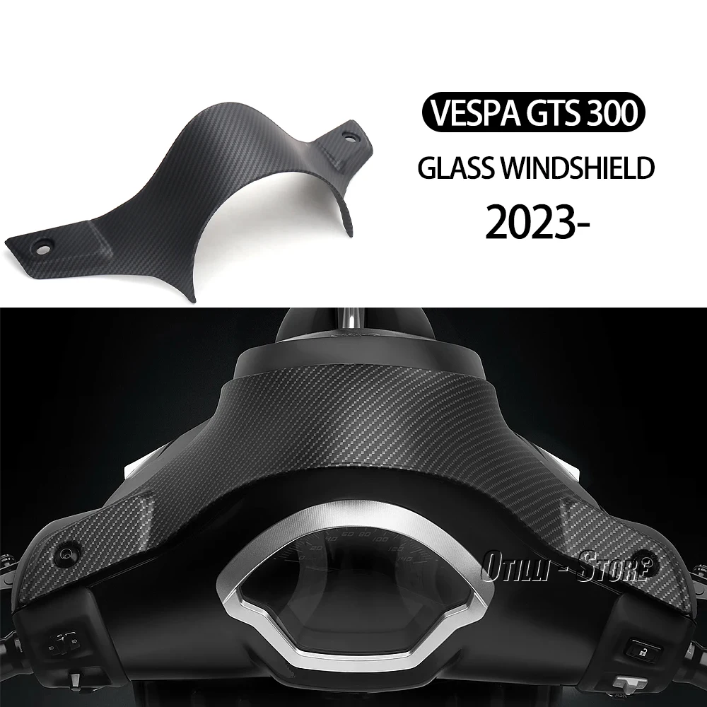 

New For Vespa GTS 300 GTS Super GTS300 2023 2024 2025 Motorcycle Accessories Sports WindScreen Windshield Visor Deflector
