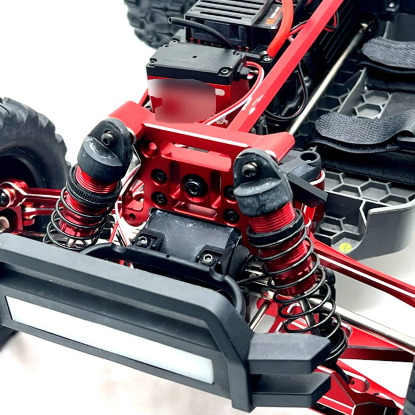 2-個の-rc-ショックサポートブラケット、取り付け穴付き、アルミニウム合金ショックマウントブラケット、ダンパーホルダー、長持ちする精度