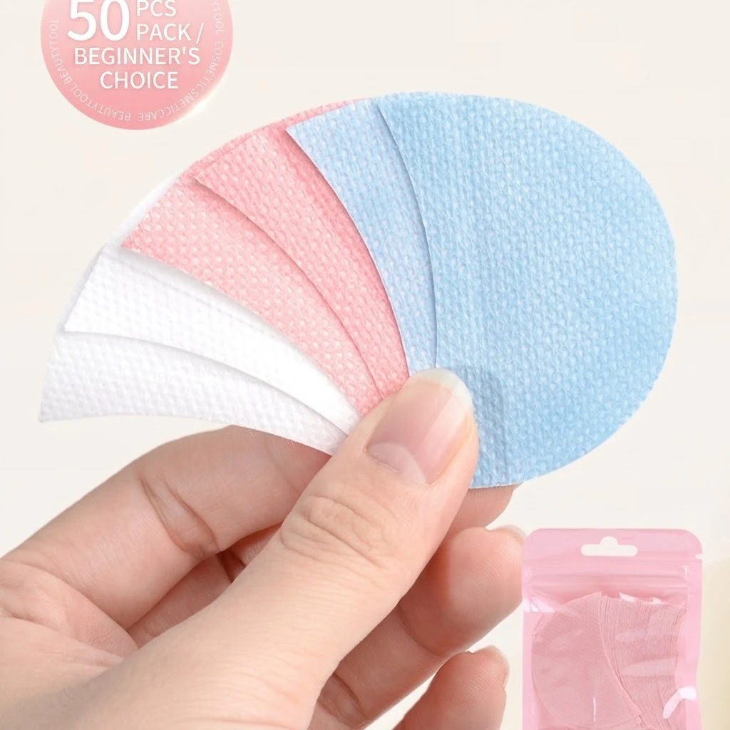 150pcs/3 Colors Professional Under Eye Patches for Eyelash Extensions, Gentle & Skin-Friendly Lash Grafting Isolation Pads