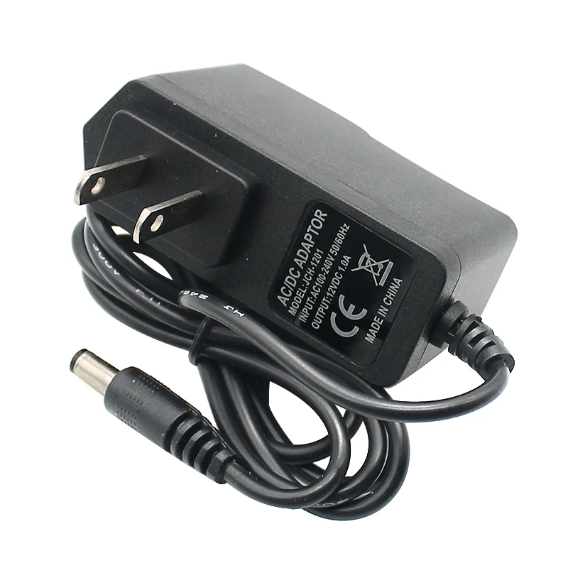 12V 1A Power Supply AC 100-240V Power Adapter Wall Charger DC 5.5mm x 2.1mm EU/AU/UK/US Plug For XIAOMI MI Router 3