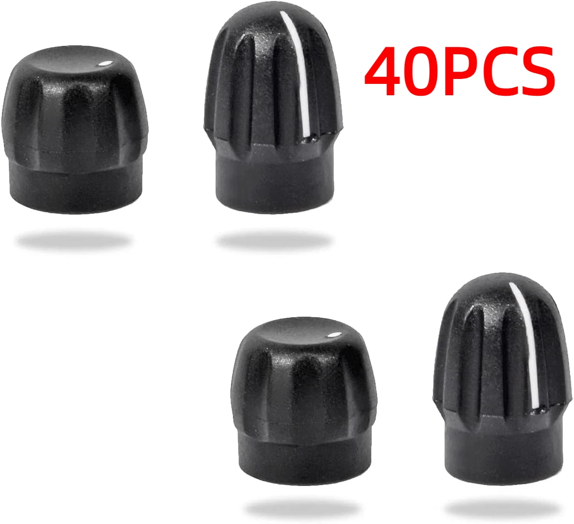 

40Pairs Volume and Channel Knob Button Cap for Motorola Radios CP200 CP200D CP040 Pro5150 GP380 HT1250 CP150 CP180 EP450 DEP450