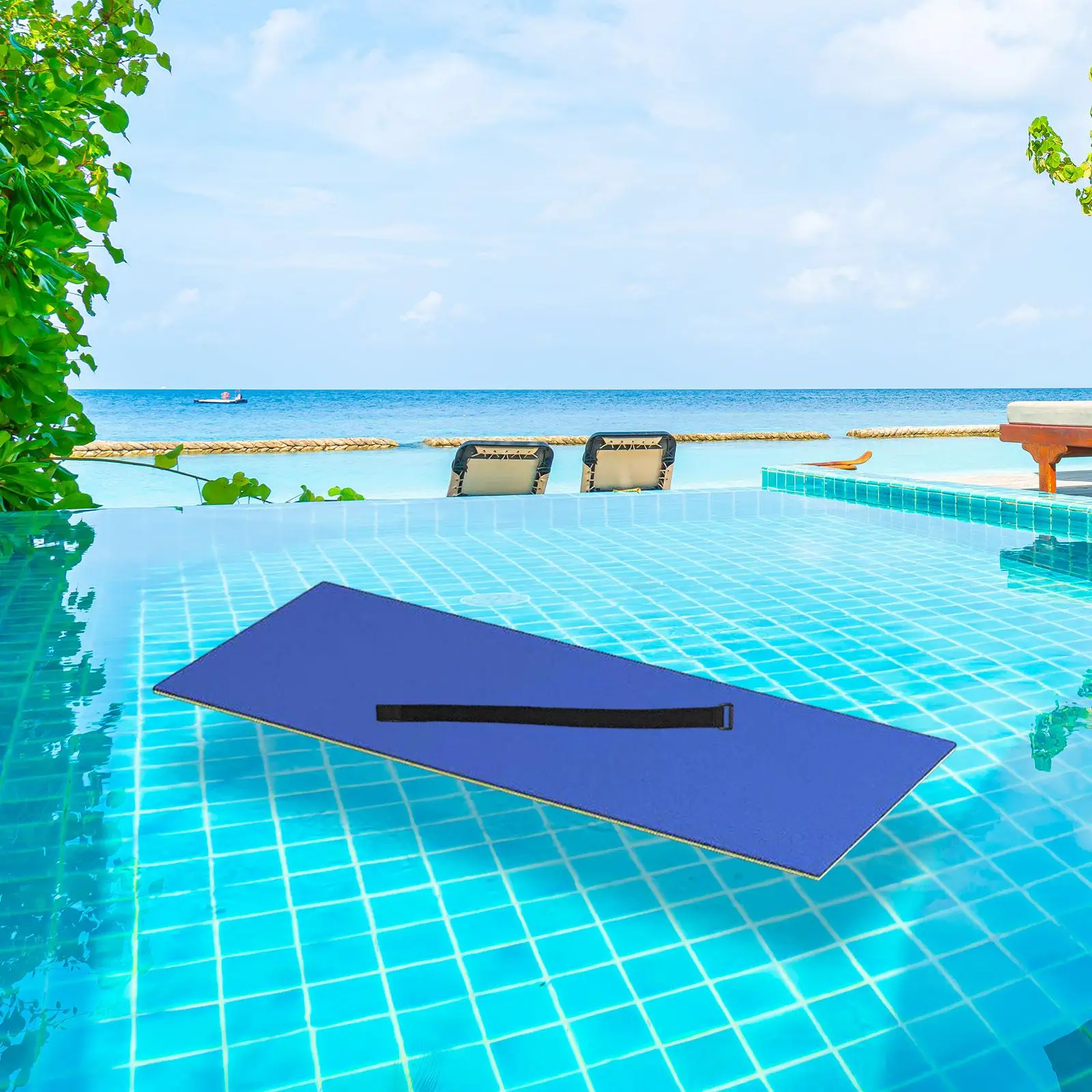 

Water Floating Mat Lily Pad Portable Water Recreation Mattress Xpe Blanket Float Pad for Family Beach Relaxing Pool