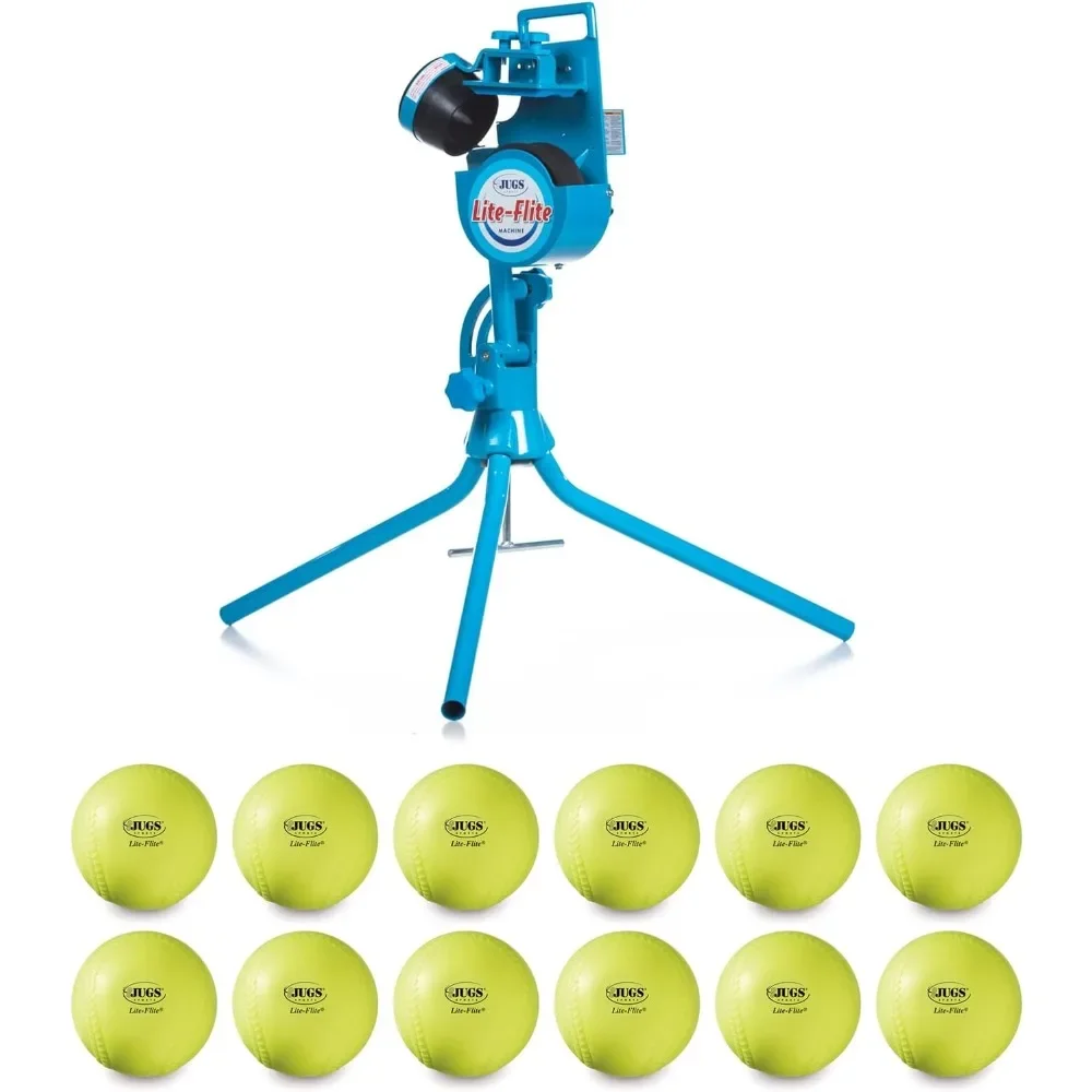 Lite-Flite Machine with 1-Dozen Lite-Flite Softballs