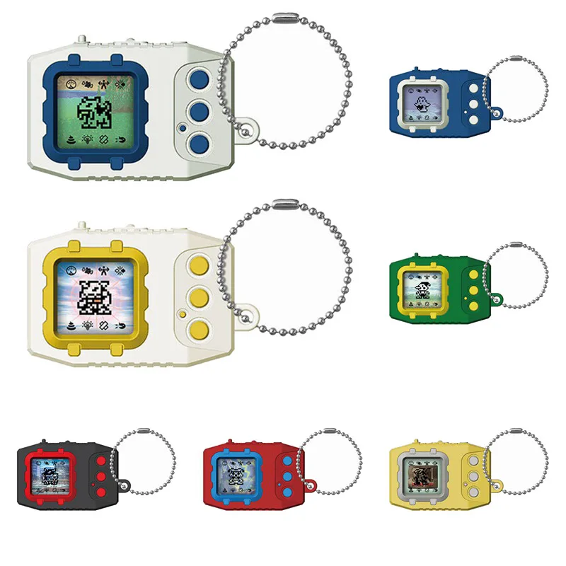 Japanese Bandai Genuine Gacha Scale Model Miniature Digimon Adventure Digital Monster Hanging Prop Pendant Action Figure Toys